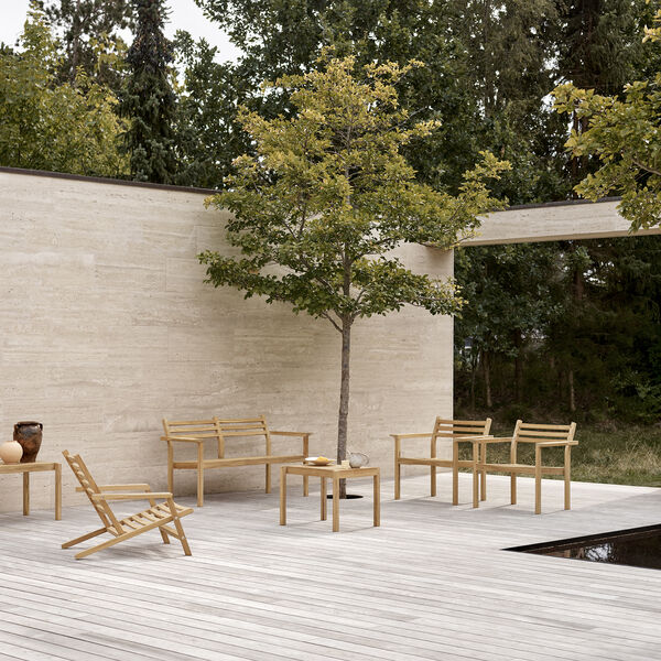 CH AH601 Outdoor Lounge Chair, Carl Hansen & S&oslash;n
