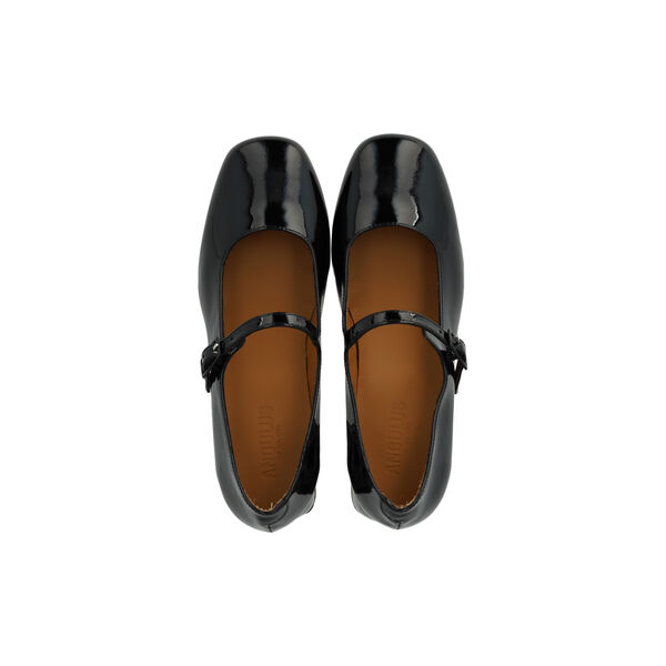 Mary-Jane Shoe, black Mary-Jane Shoe, black, ANGULUS