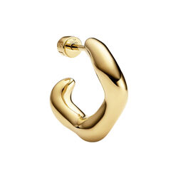 Anil Hoop Small Left, gold, Maria Black