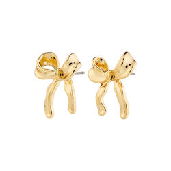 CASSIAN Studs, gold plated, Pilgrim