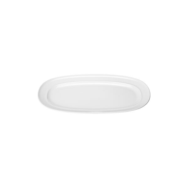 KOPPEL oval serving platter 23 cm, white, Georg Jensen