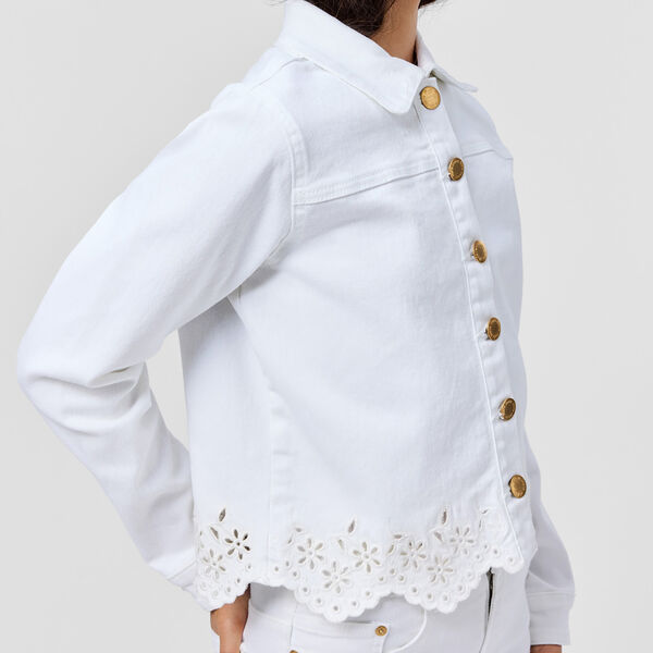 Helene Jacket, whitest, Molo
