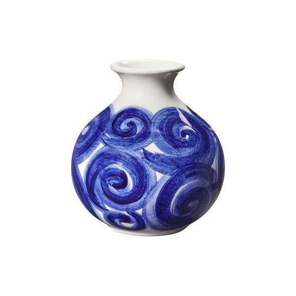 Tulle Vase, blue, Kähler