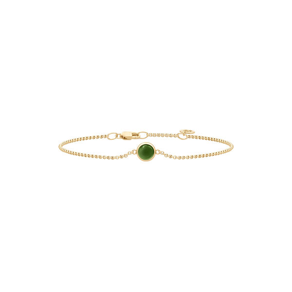 Primini Bracelet, gold/moss green, Julie Sandlau