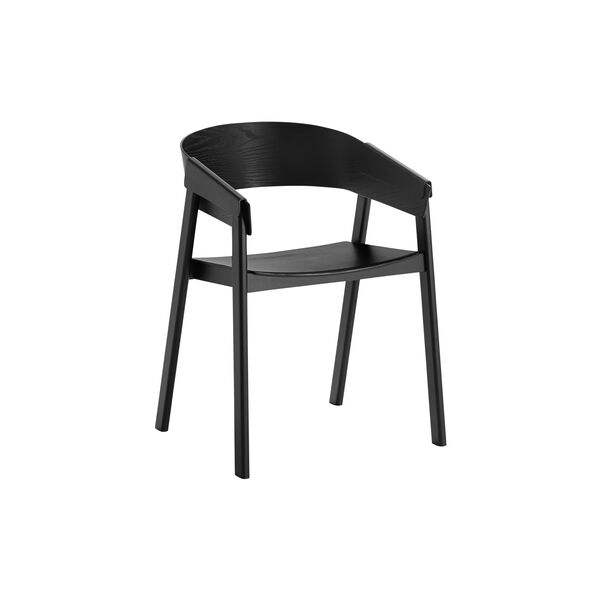 Cover Armchair, black, Muuto