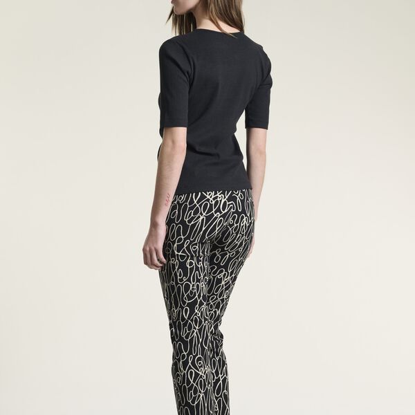 Doodles pants with flare, doodles, BITTE KAI RAND