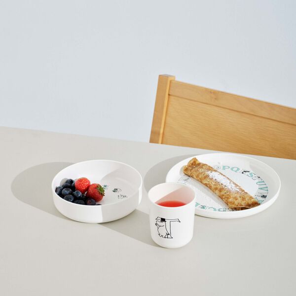Moomin ABC Cup T, moomin white, RIG-TIG