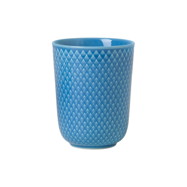 Rhombe Color Mug, blue, Lyngby Porcelæn