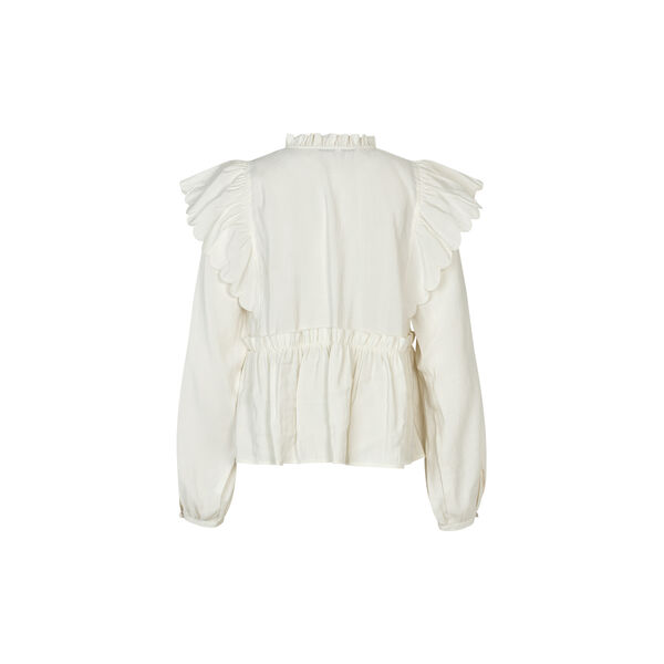 Terra Frill Blouse, tofu, Second Female