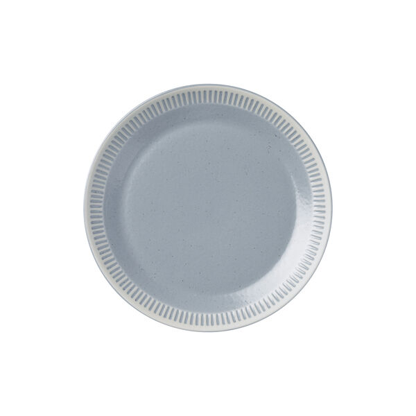 Colorit Plate Ø 19 cm, grey Colorit Plate Ø 19 cm, grey, Knabstrup Keramik