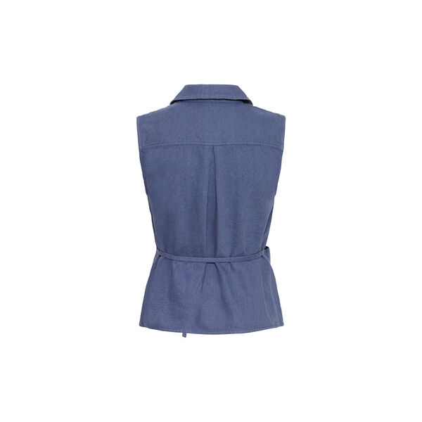 IRKUNIS Waistcoat, blue indigo, Atelier R&ecirc;ve