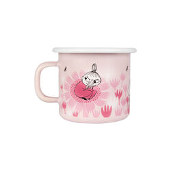 Girls Enamel Mug, pink, Muurla
