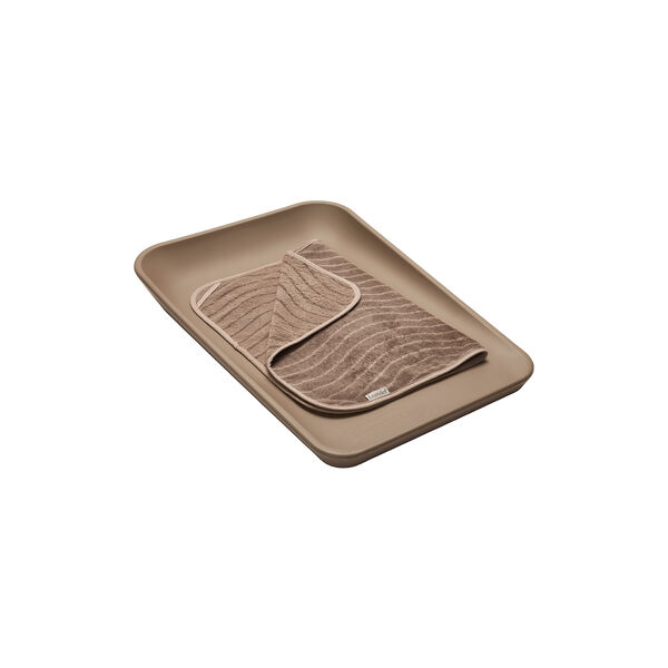 Leander Woodland Topper for Changing Mat, clay, Leander