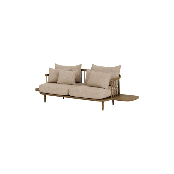 Fly SC3 2-seater Sofa, Karakorum 003/oiled oak, &Tradition