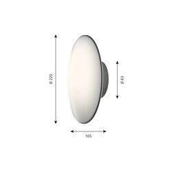 AJ Eklipta Wall Lamp, Louis Poulsen