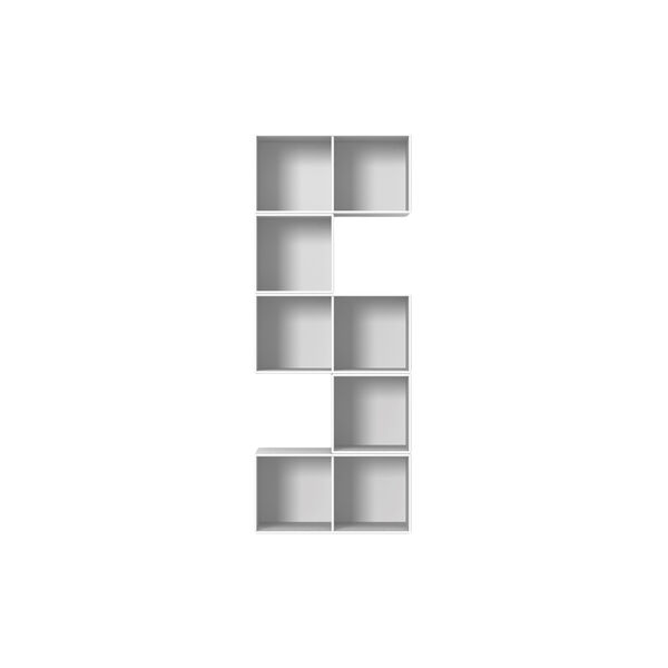 Montana Collection BEND Shelves, white 01, Montana Furniture