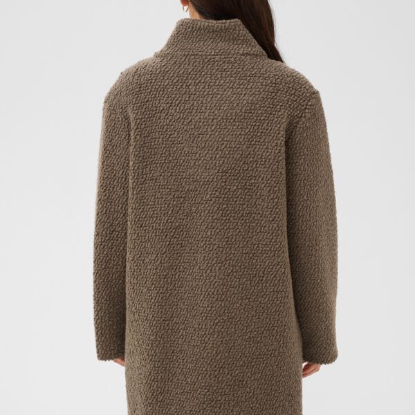 FerddySZ Wool Coat Outerwear, walnut, Saint Tropez