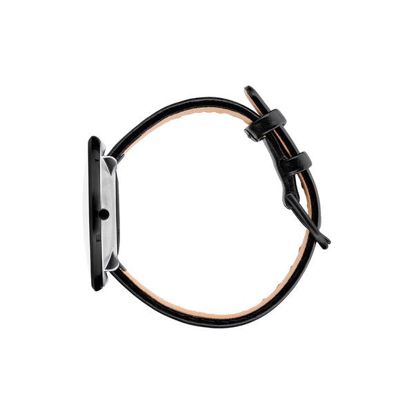 City Hall Wrist Watch, black/black/black, Arne Jacobsen Watches