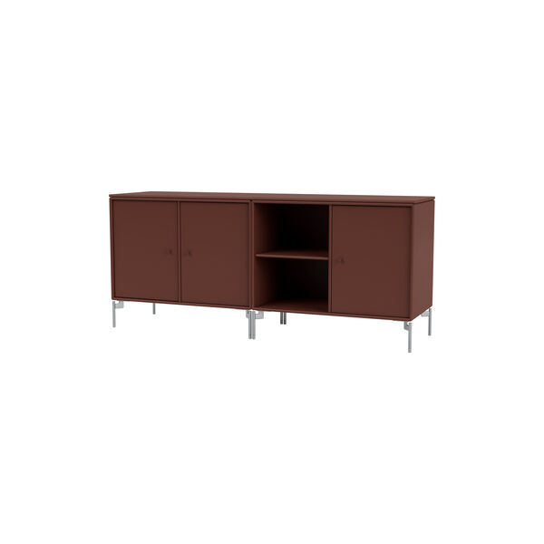 SAVE Lowboard with Chrome Legs, 155 masala, Montana Furniture