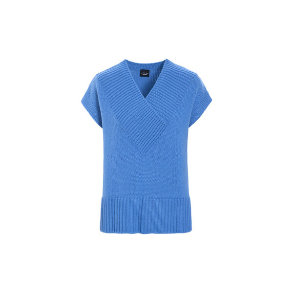 Nitto sleeveless blouse, lake blue, BITTE KAI RAND