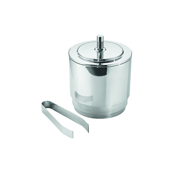 Manhattan Ice Bucket with Ice Tong Manhattan Ice Bucket with Ice Tong, Georg Jensen