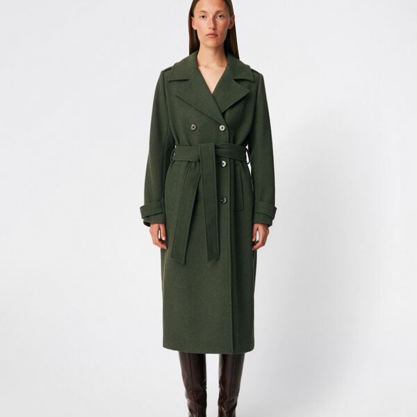 ShayMD coat, army dust, Modstr&ouml;m