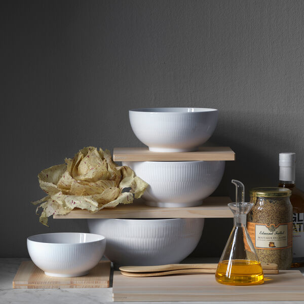 White Fluted Bowl 310 cl, Royal Copenhagen