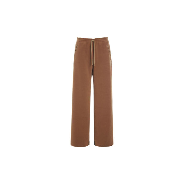 Loose Fit Flared Fleece Trousers | Rust, Henriette Steffensen Copenhagen
