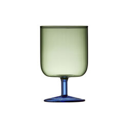 Torino Wine Glass 2 pcs, green/blue, Lyngby Glas