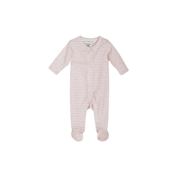 Newborn Stripe Suit | Orchid/Offwhite, Serendipity