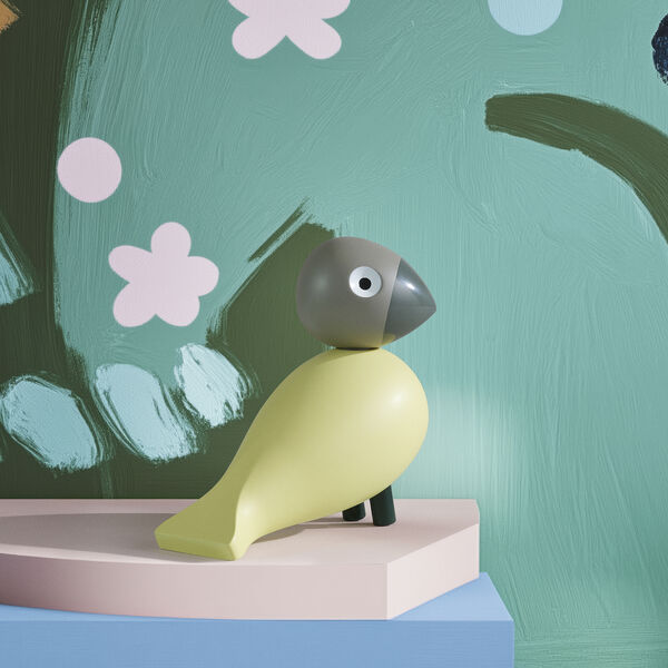 Bella Year Bird 2025, cream/grey, Kay Bojesen Denmark