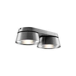 VANTAGE 2+ Ceiling Light, titanium, LIGHT-POINT