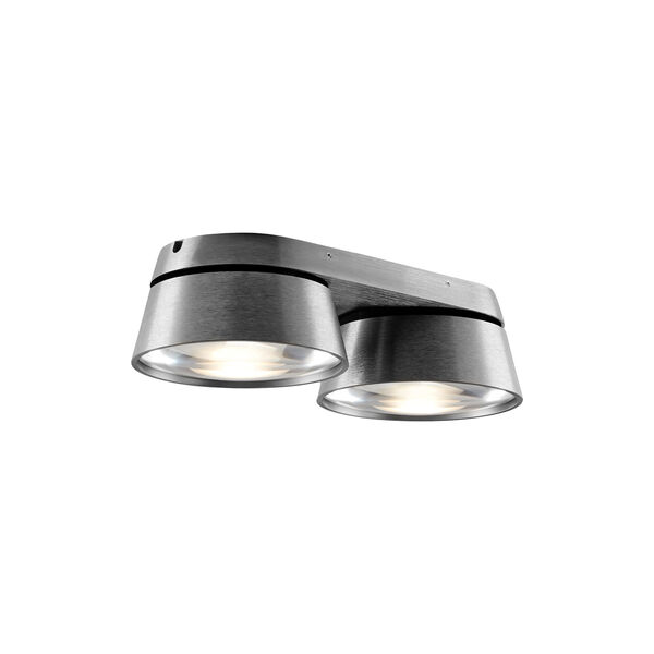 VANTAGE 2+ Ceiling Light, titanium, LIGHT-POINT