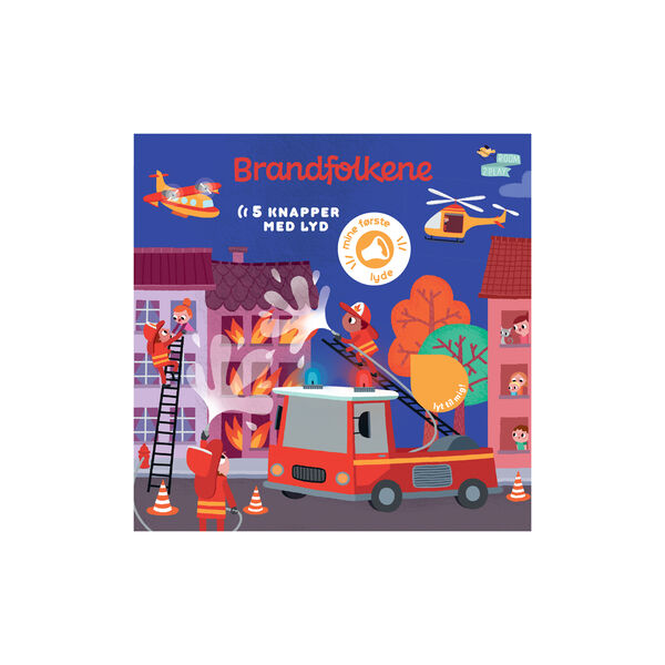 Pointing Book with Sound - The Firefighters (danish), Forlaget Room2Play