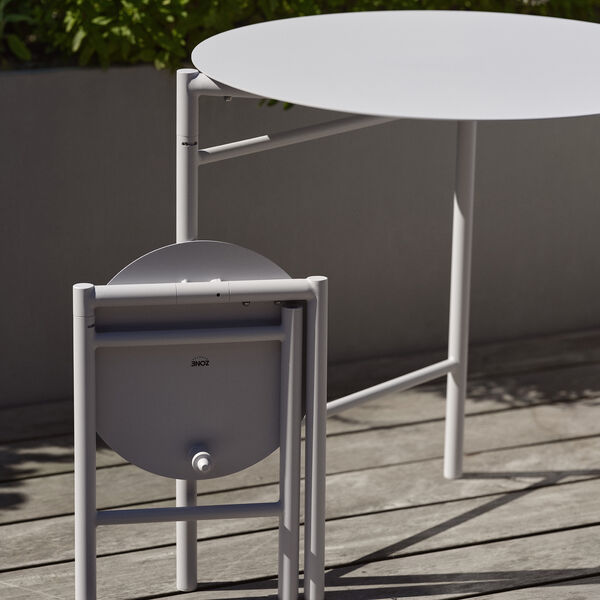 Disc Table, soft grey, Zone Denmark