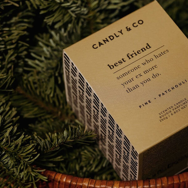 No. 4 Candle, BEST FRIEND Someone who hates your ex more than you do, Candly & Co