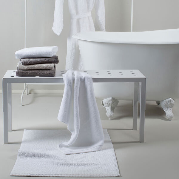 Max Bath Mat, white, Himla