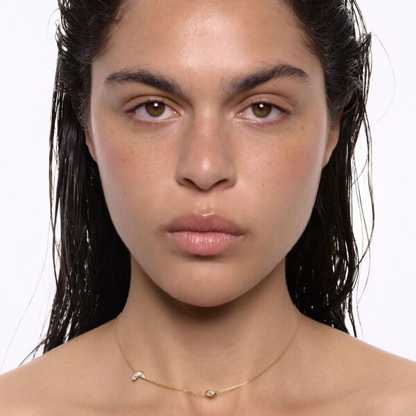 Swift Necklace 01, gold, Maria Black