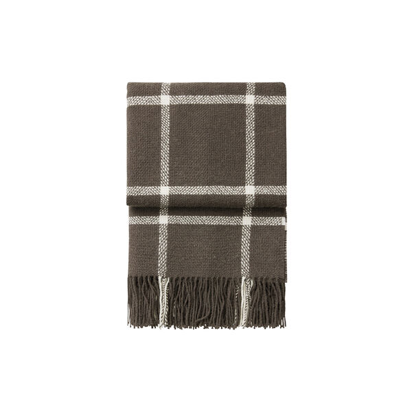 Tartan Throw, brown, ELVANG