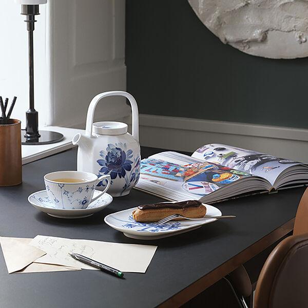 Blomst Serving Dish Hosta, Royal Copenhagen