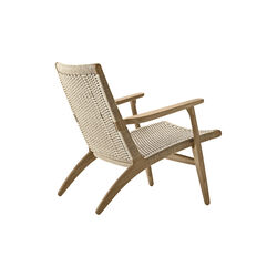 CH25 Lounge Chair, oiled oak/natural, Carl Hansen & Søn