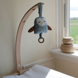 Ugla Owl Musical Toy, blue, Franck & Fischer