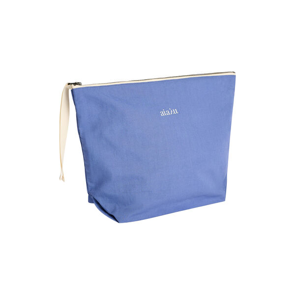 Pouch Heavy Poplin | French Blue | Toiletry Bag, Aiayu