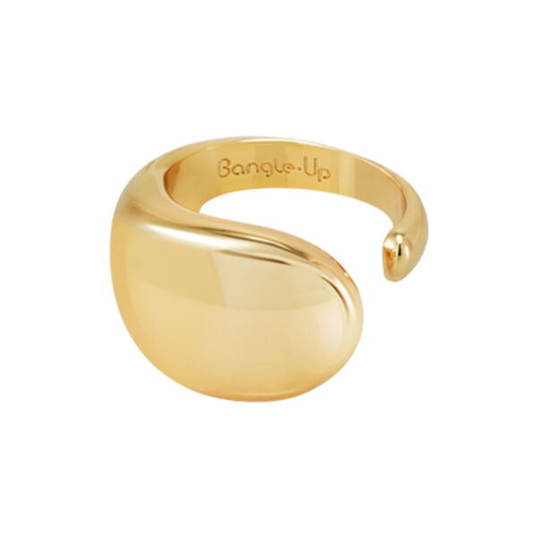 DROP Ring, light gold DROP Ring, light gold, bangle up