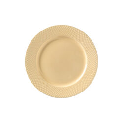 Rhombe Color Dinner Plate Ø 27 cm, sand, Lyngby Porcelæn