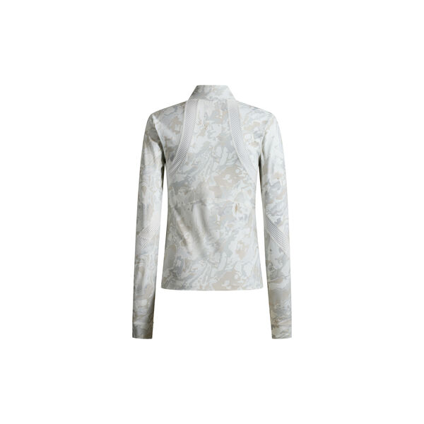 Alma long-sleeved jacket with zipper, marble, Cartel Copenhagen
