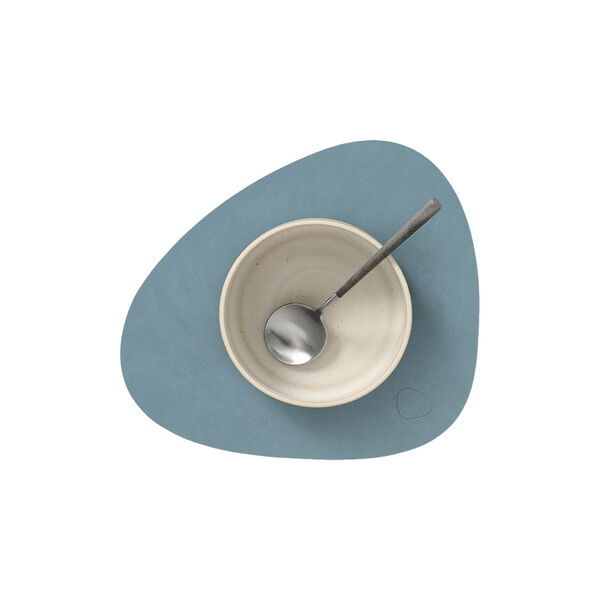 Nupo table mat Curve S, light blue, LIND DNA