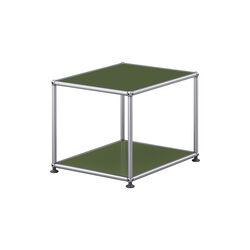 USM Haller | Model M21 | Olive Green | Side Table, USM Haller