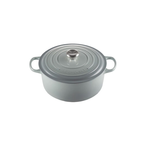 Signature round cast iron pot &Oslash; 28 cm, sea salt, Le Creuset
