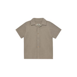 Shirt SS Muslin, moon rock, HUTTEliHUT